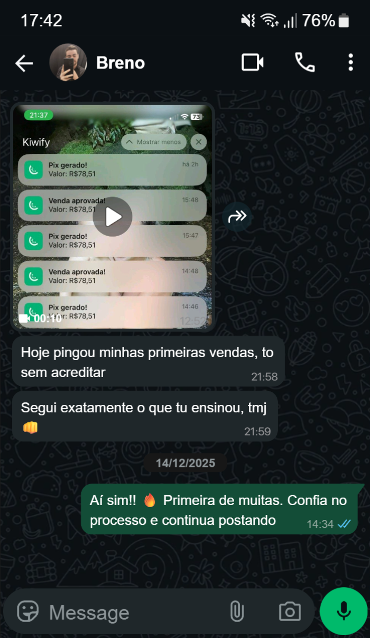 Depoimento WhatsApp 2